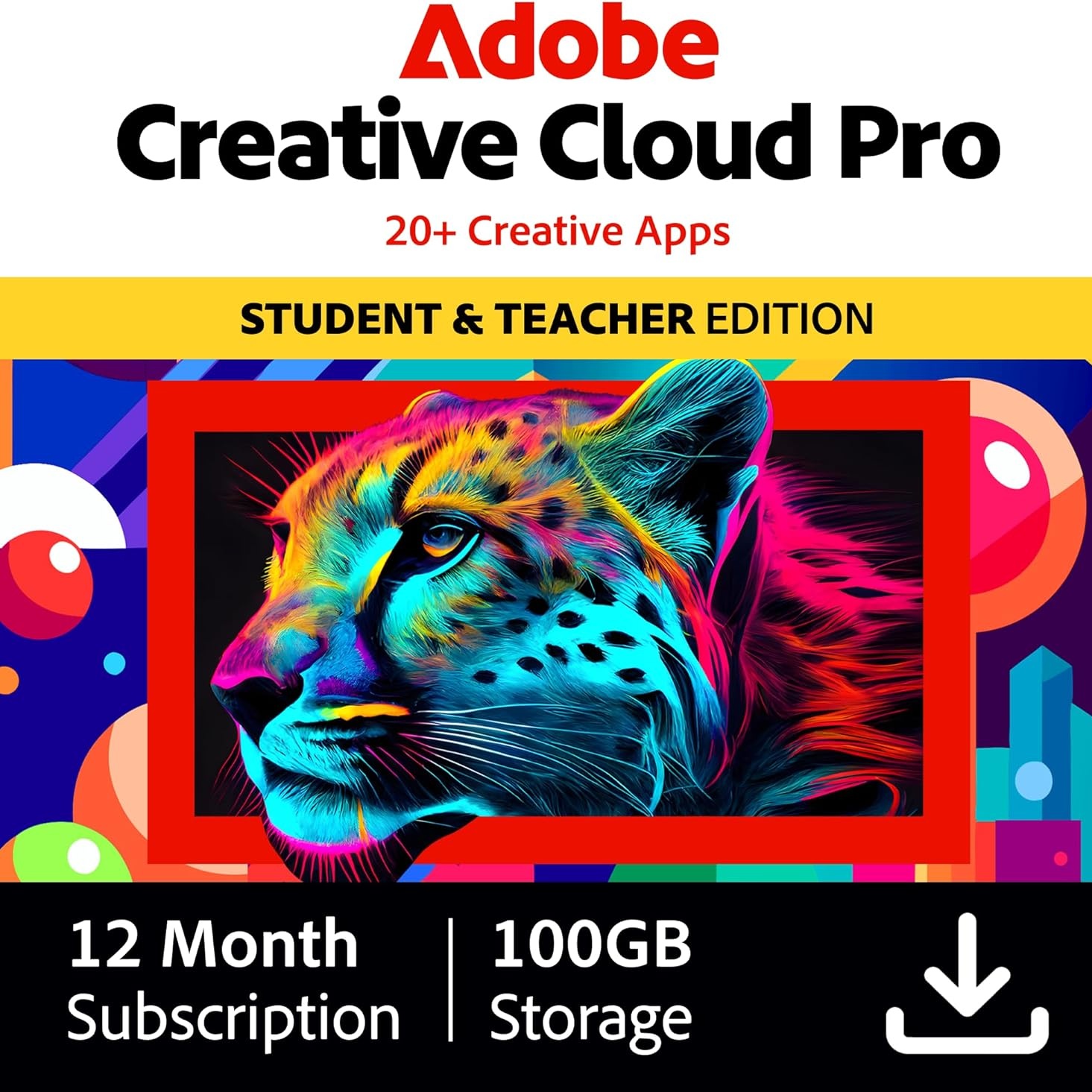 ADOBE CREATIVE CLOUD PRO + PHOTOGRAPHY PLAN (1 ГОД)